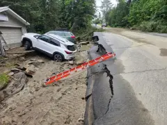 Flash floods once again hit Vermont, damaging homes and roads