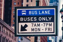 Early Addition: Would drivers still double-park in the bus lane if it was on the left side of the road?