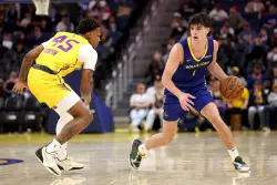 Taran Armstrong passing Summer League test with lessons learned from Warriors legends