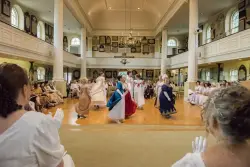 Jane Austen fans mark 250 years since the writer's birth with a wave of parties